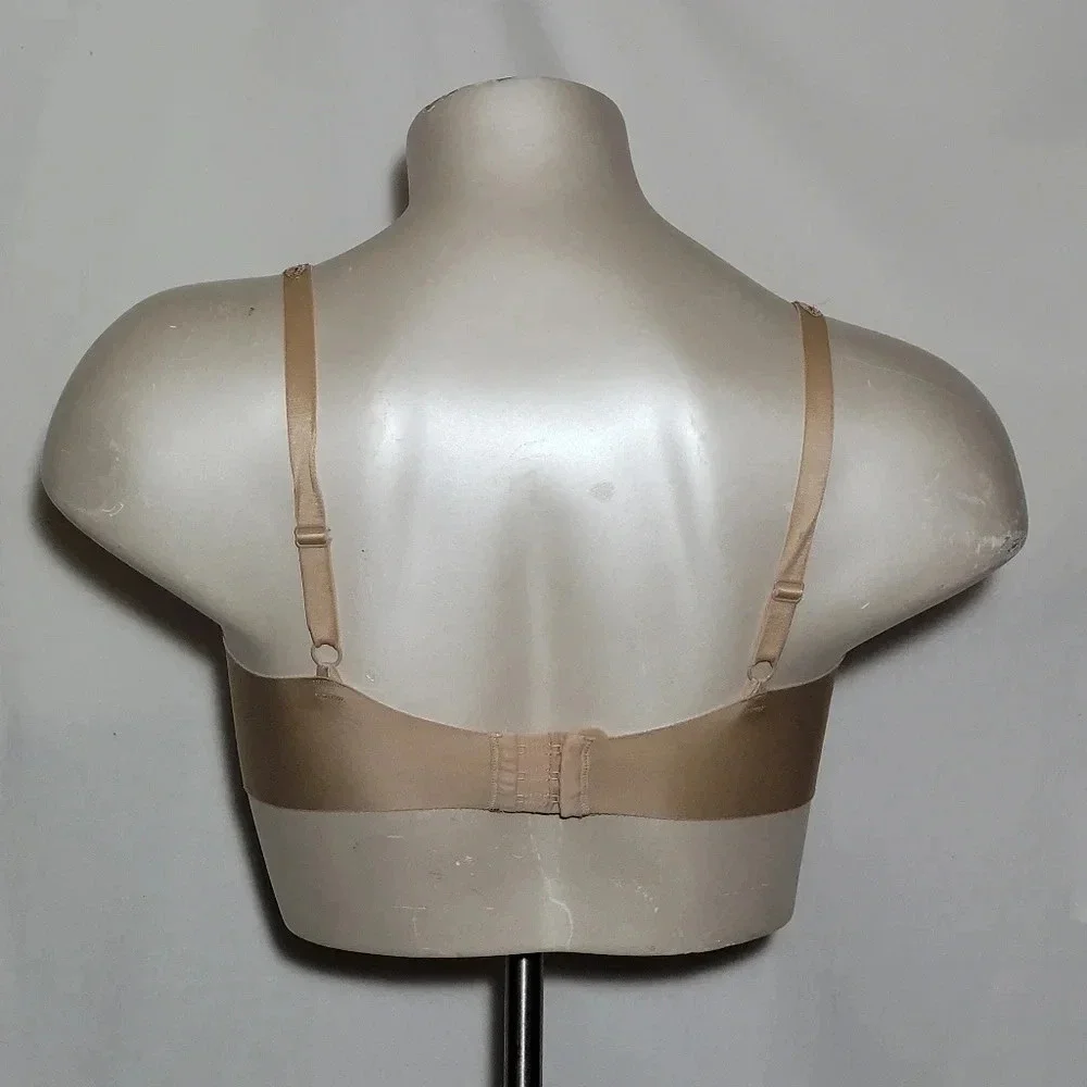 34D Lilyette 963 Every Bit Invisible Smooth Underwire Bra Nude - Picture 5 of 10